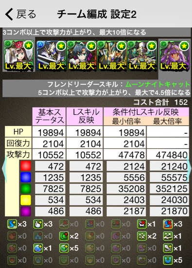 12 6追加 俺ならこれがテンプレ 究極 クシナダパーティ パズドラ パズドラ 秘密の斜めｐｔ 攻略